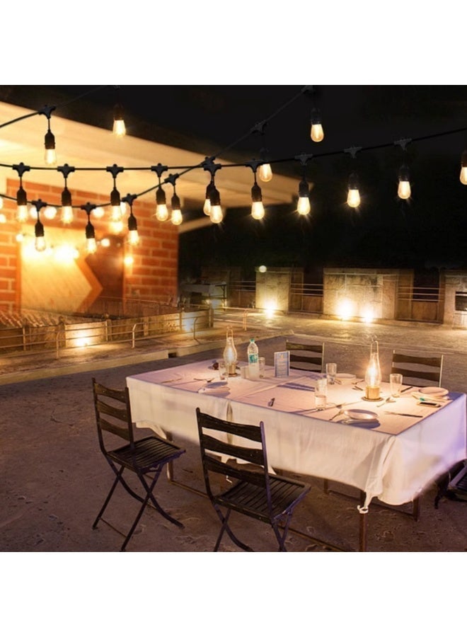 Hummer Pendant Holder Cable – 25 Meter Length – Black – Suitable for Ramadan Decorations – 50 Bulbs E27 - Image 2